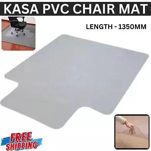 Chair Mat Carpet Hard Floor Protectors PVC Water proof Home Office Room Mats - Picture 1 of 12