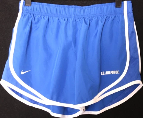 NEW United States USAF Air Force Falcons Nike Tempo Dri-Fit Shorts Womens M Cover