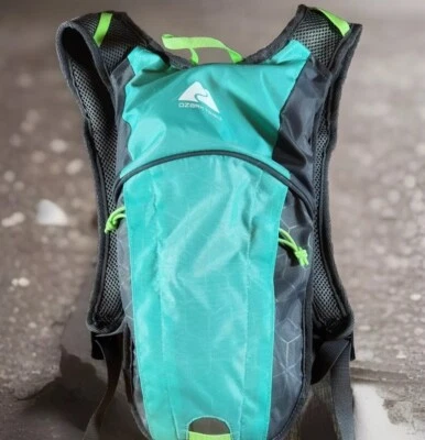 OZARK TRAIL Backpack Adult Turquoise & Gray 2 Liter Hydration Pack Hiking NEW￼ - Image 1 of 4