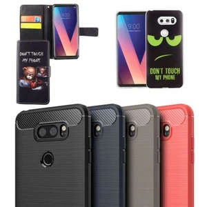 Etui na LG V30 V30s V30 Plus Flip Protection Komórka Case Cover Pokrowiec Wallet Etui - Zdjęcie 1 z 37