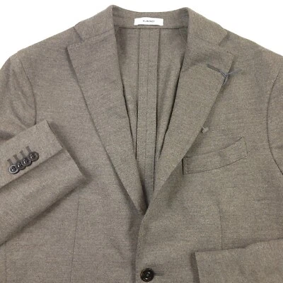 $1675 Boglioli Melange Lana Jersey Calce Ajustado Taupe K Chaqueta Para Hombres US 38R (IT 48R) Foto 1 de 4