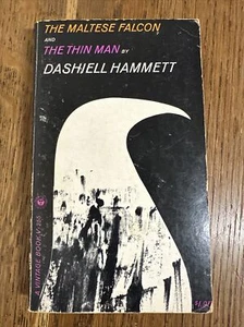 Der maltesische Falke - Der dünne Mann von Dashiell Hammett 1964 PB Vintage Bücher PB - Bild 1 von 8