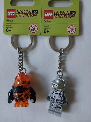 LEGO Power Miners Duke & Firax Orange Rock Monster 852862  Key Chains - Image 1 of 4