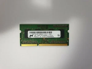 Genuine Micron MT8JSF12864HZ-1G1F1 1GB PC3-8500S DDR3 1066MHz Laptop SODIMM RAM - Picture 1 of 1