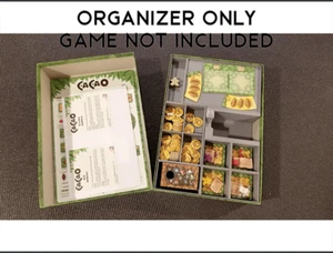 Cacao + Expansions Board Game Insert / Organizer - Picture 1 of 4