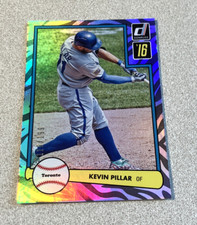 2016 Panini Donruss Holoflow 1982 Design #D82-38 Kevin Pillar Blue Jays /199