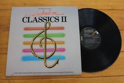 LOUIS CLARK - HOOKED ON CLASSICS II LP 12" NICE & CLEAN VINYL K-TEL Foto 1 de 4