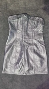 Kyo Minidress Silver Size 14 - Picture 1 of 3