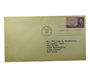 1947 FDC 100th Anniversary Journalist Joseph Pulitzer First Day Cover Scott #946 - Picture 1 of 2