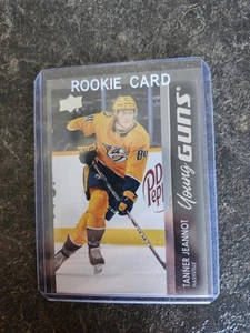 2021-22 Upper Deck Series 1 Young Guns Tanner Jeannot YG RC Card# 222 - Picture 1 of 2