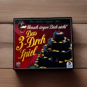 Mensch ärgere Dich nicht Das 3 Dreh Spiel *Schmidt *Würfelspiel* Rarität - Bild 1 von 3