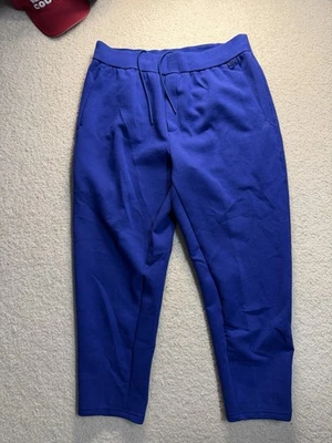 Nike 24.7 Men's ImpossiblySoft Dri-FIT Sweatpants Pants Blue L NWT - Image 1 of 4