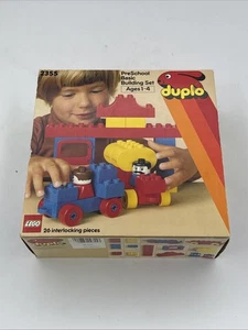 Vintage 1984 Lego DUPLO Set 2355 Preschool Basic Building Set New In Original - Picture 1 of 6