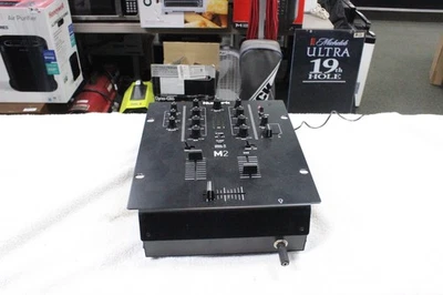 Numark M2 Scratch Mixer 2-channel DJ Mixer for Turntable & Stereo Equipment - Image 1 of 4