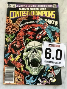 Contest of Champions #3 Newsstand F 6.0 - Buy 3 for Free Ship! (Marvel, 1982) SB - Picture 1 of 10