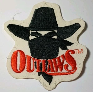 Rara vecchia toppa 1984 vintage Oklahoma Outlaws United States Football League USFL - Foto 1 di 14