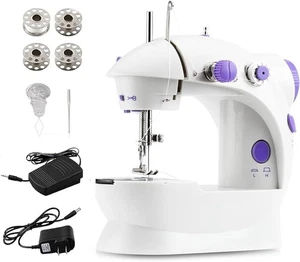 Portable Mini Electric Sewing Machine With Light Speed Control for Home - Picture 1 of 10