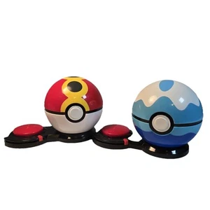 2 Pokemon Surprise Attack PokéBalls Battle Game Repeat/Dive Ball - No Figures - Picture 1 of 8