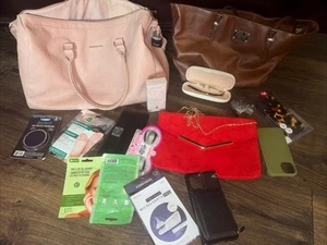 Lot of Women Cosmetics filled with Purses Beauty Care And Accessories - Picture 1 of 10