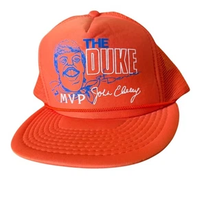 Vintage John Elway The Duke Of Denver Broncos Snapback Mütze MVP ORANGE Trucker - Bild 1 von 5