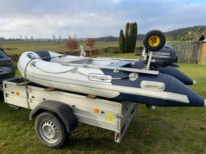Schlauchboot mit Motor Prowake Schlauchboot 3m mit Yamaha 5 PS Aussenbordmotor - Bild 1 von 15