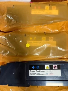 Dell S3840cdn, S3845cdn compatible toner cartridge Yellow, Cyan, and Magenta - Picture 1 of 4