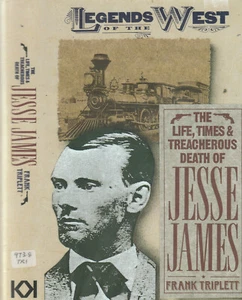 THE LIFE, TIMES & DEATH OF JESSE JAMES (1970) BY FRANK TRIPLETT ILLUSTRATED D/J - Picture 1 of 1