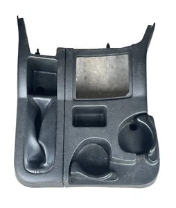 02-05 DODGE RAM MANUAL TRANSMISSION GREY FLOOR SHIFTER TRIM BEZEL CUP HOLDER OEM - Foto 1 di 2