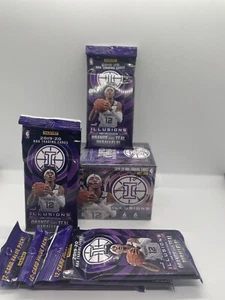 Raro lotto Fat Packs 2019 2020 NBA Panini Illusions Blaster Box sigillato basket - Foto 1 di 1