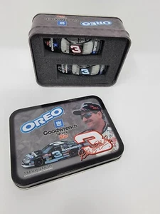 1:64 ACTION 2001 2002 #3 GOODWRENCH OREO DALE EARNHARDT SR 2 CAR SET IN TIN - Picture 1 of 8