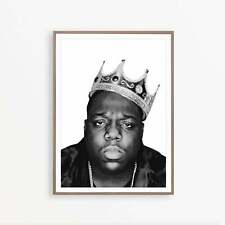 Biggie Smalls Art Notorious Big Music Star Art Poster Print. A3 A2 A1 Sizes