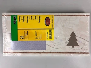 Sigel Weihnachts-Umschlag Briefumschläge 25 Stück Weihnachtsbrief K9-DU208 - Picture 1 of 1