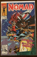 Nomad #3 VF+ 8.5 MARVEL COMICS 1992 JOHN WALKER VS NOMAD