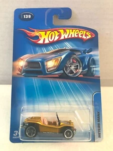 Hot Wheels MEYERS MANX Co-Mold Wheels Variation - 2005 Main Line #139 Gold - Picture 1 of 5