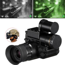 Lunettes de vision nocturne monoculaires NVG10 1080P WiFi pour casque d'observation de chasse