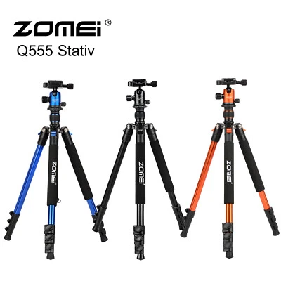 Zomei Q555 Professional Tripod Ball Head Travel for Canon Nikon Camera DSLR Sony - Image 1 of 4