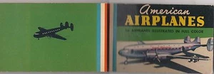 AMERICAN AIRPLANES 1940 BOOKLET MIT 56 ILLUSTRATIONEN - Bild 1 von 3