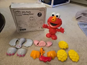 Silly Parts Talking Elmo Interactive 2003 Mattel Works SHIPPED FREE - Picture 1 of 9