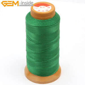 0.6mm 230 Meters Nylon Beading Cord Knotting Jewelry Making 210D Sewing Thread