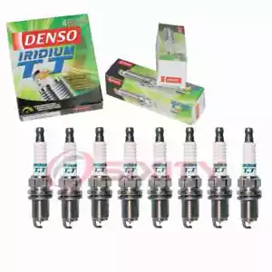 8 pc Denso Iridium TT Spark Plugs for 2004-2009 Audi S4 4.2L V8 Ignition qy - Picture 1 of 5