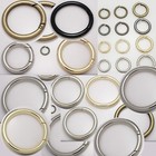 handbag O-ring accessories open/close oring gold silver antique-gold stuffs bag 