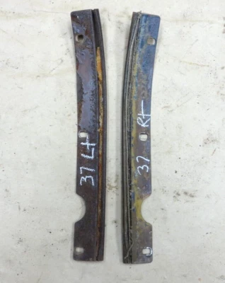 Chevy 1937 carrocería delantera un pilar viento encaje molduras retenedores par original GM SUPERIOR Foto 1 de 4