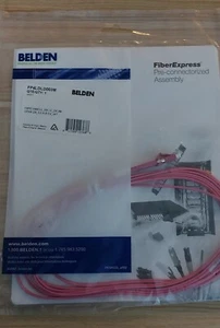 Belden FP4LDLD003M FiberExpress Patch Cord OM4 LC Duplex 3 m L (9ft) - Picture 1 of 3