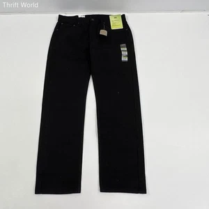 NWT Levi's 505 Regular 32 X 30 Black Jeans Men's Denim - Picture 1 of 11