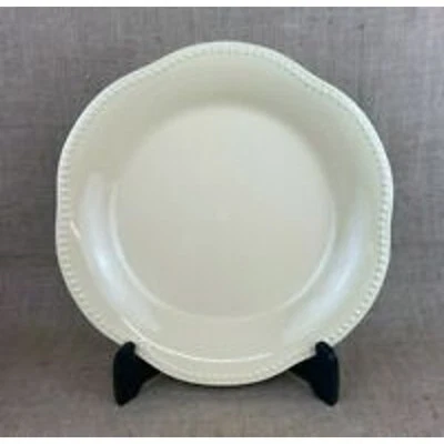 Pottery Barn Emma Beaded Yellow Serving Platter 12.5in - Изображение 1 из 4