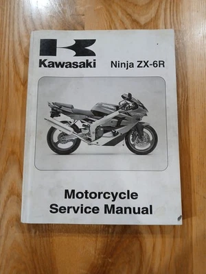 2000 Kawasaki Ninja ZX6R OEM Shop Service Repair Manual, ZX-6R Original  - Image 1 of 3
