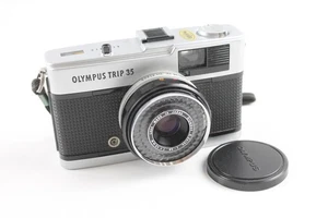 Vintage Olympus Trip 35 Compact Film Camera Working w/ D. Zuiko 40mm F/2.8 Lens - Picture 1 of 6