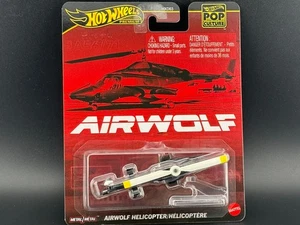 Hot Wheels Airwolf Helicopter Pop Culture HXD63-956 M 1/64 - Picture 1 of 1