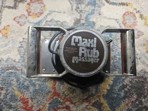 Vtg Maxi Rub Massager 2 Speed Pro Chiropractor Back Full Body - Works! USA Made - Picture 1 of 7