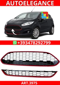 💕ART.3975 GRIGLIA Nero Lucido per Ford Fiesta 2013-2017 💕 - Imagen 1 de 7